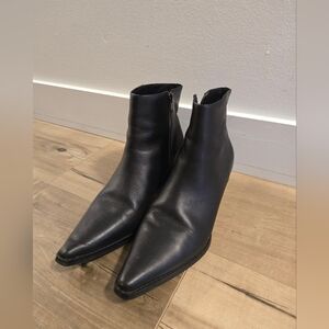Intentionally Blank Black Boots
